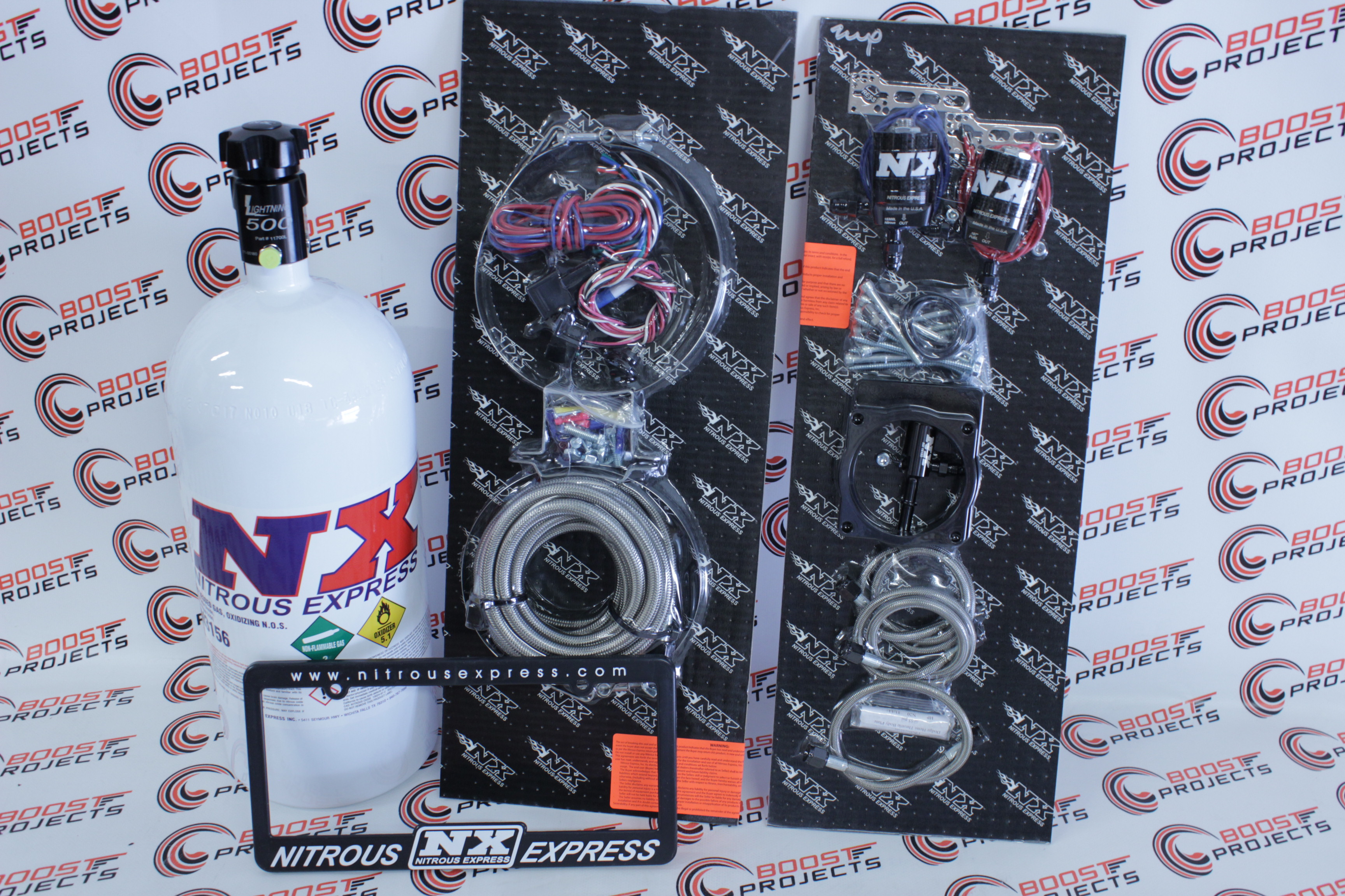 NX Express Hemi Plate Wet Nitrous System (50400HP) W/ 10LB Bottle