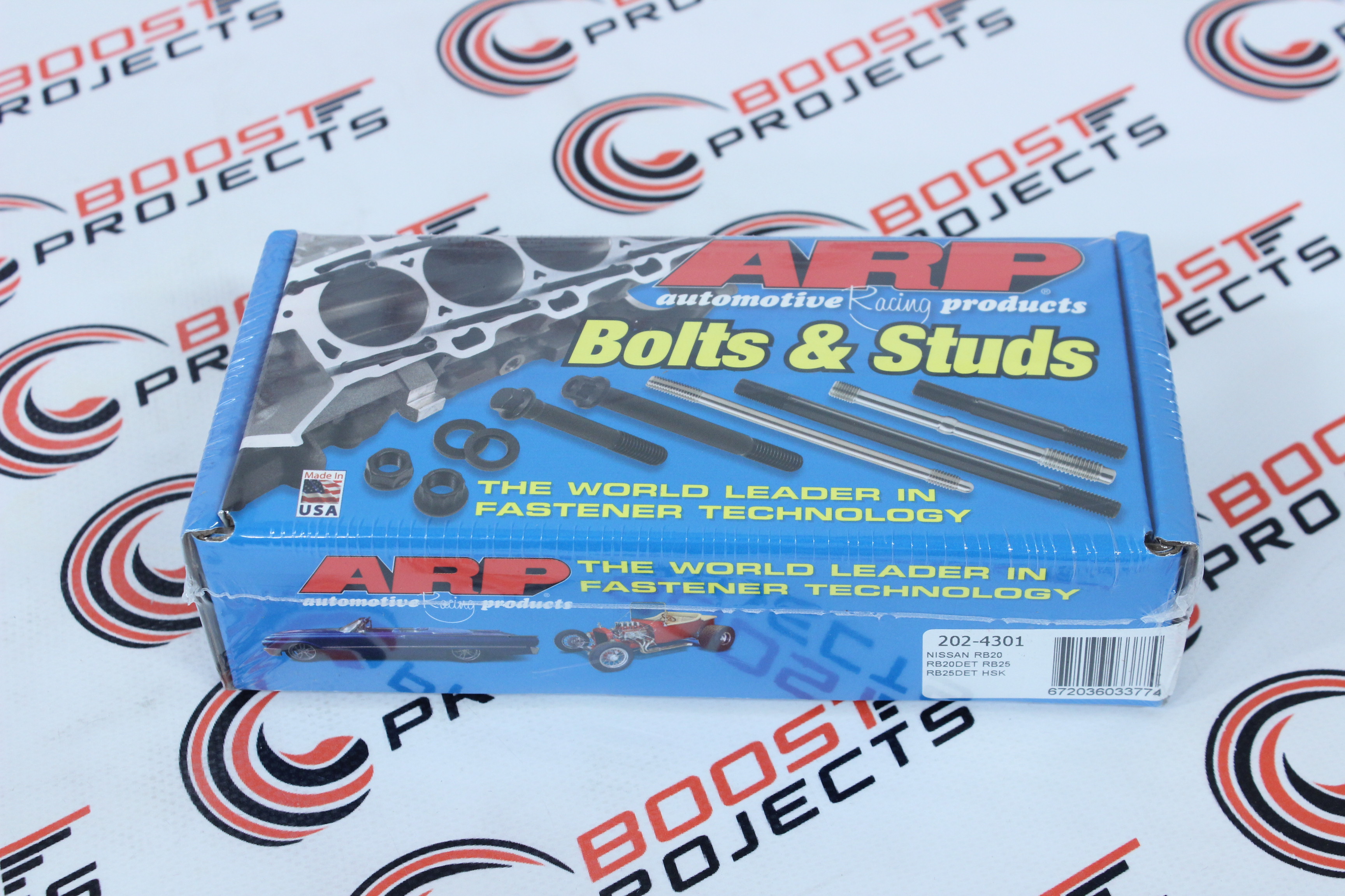 202-5406 * ARP Main Stud Kit Fits Nissan L24 L26 L28 series 6-cylinder
