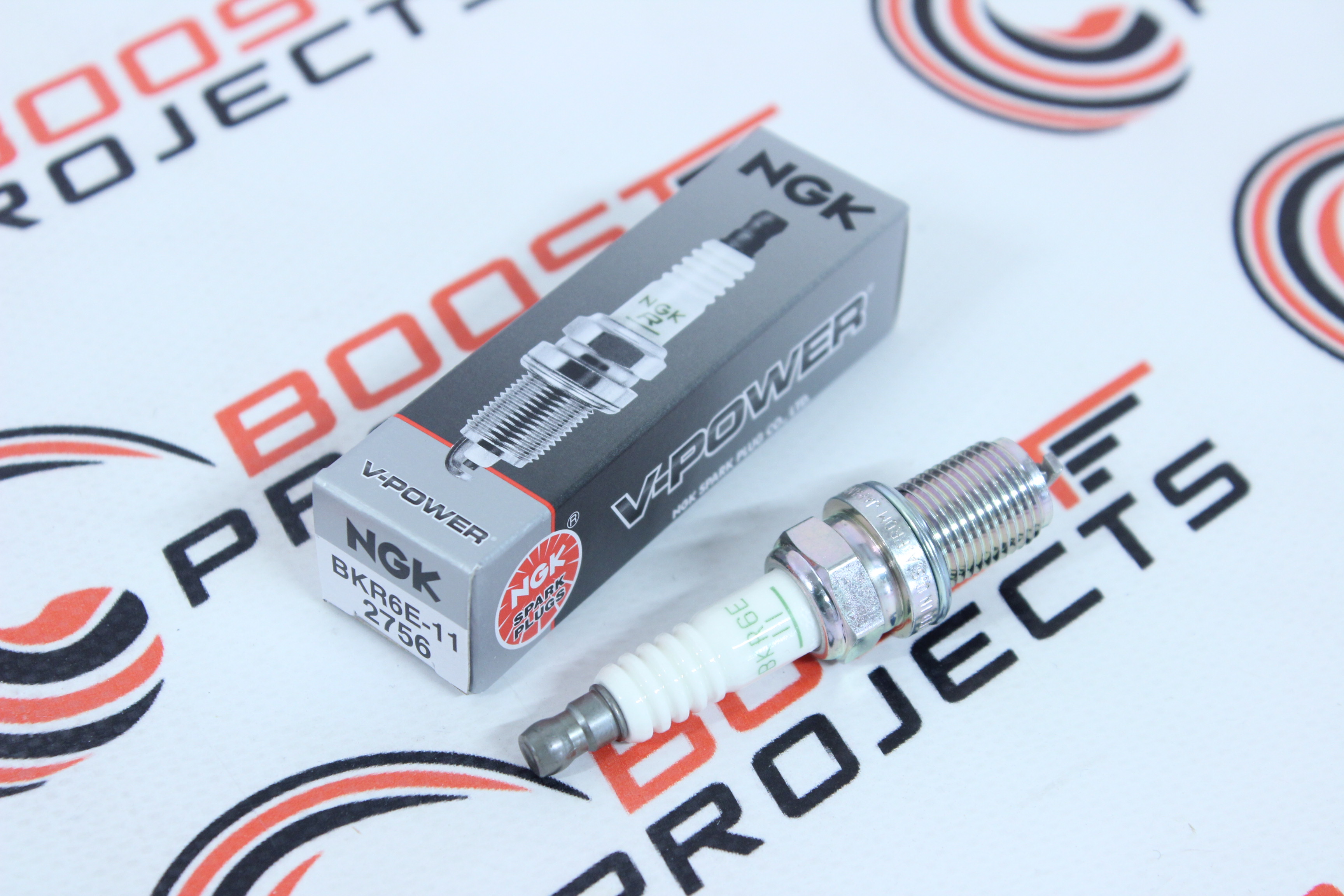 NGK VPower Resistor Type Spark Plug Single 2756 14mm Thread Size