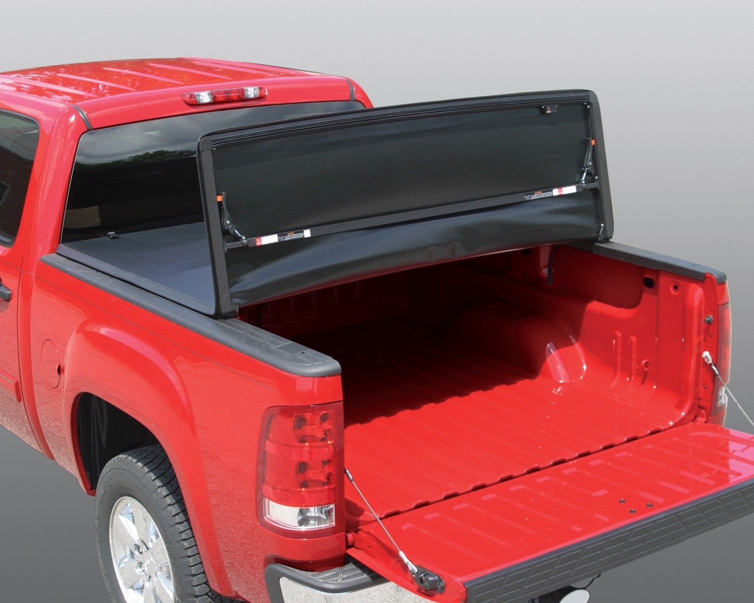 Rugged Liner Vinyl Tri Fold Tonneau Bed Cover For 97 08 F150 8ft Ebay