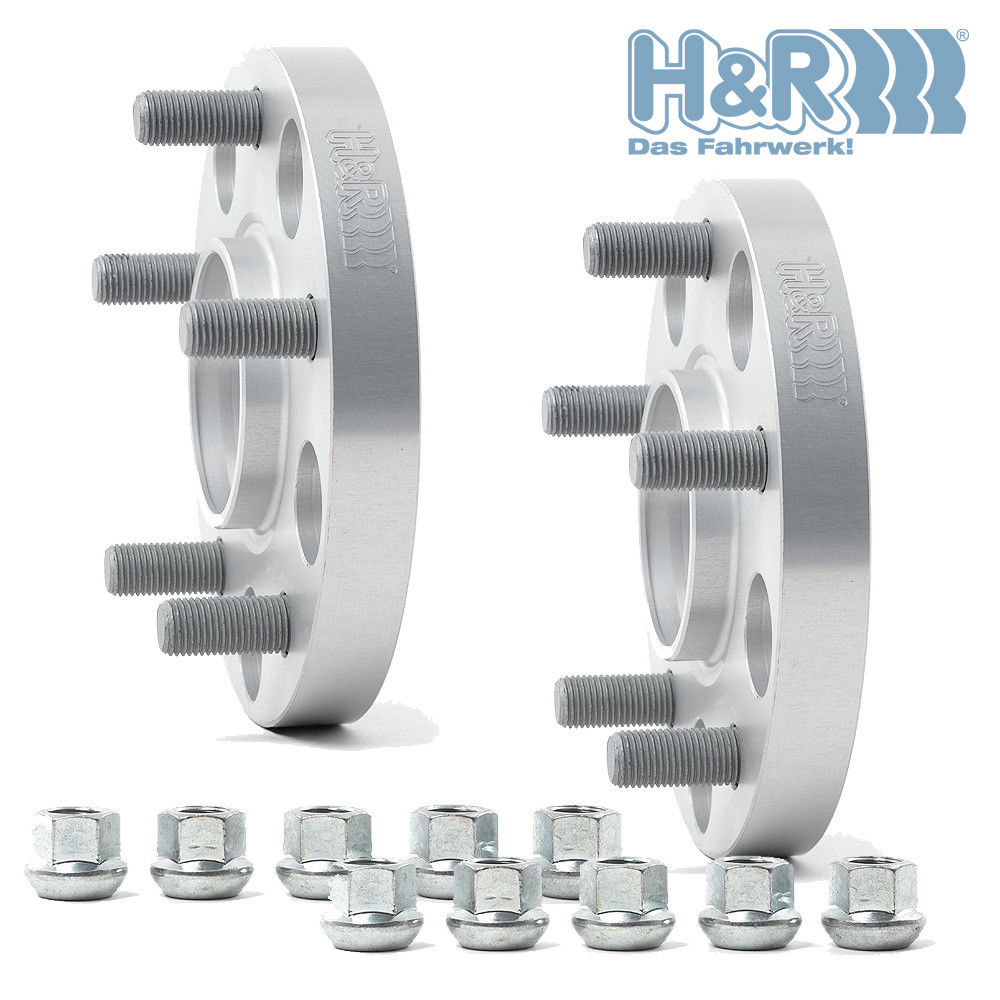 H&R Trak+ 9mm DRS Wheel Adaptor Bolt 4/100 Center Bore 54.1 Stud Thread 12x1.5 main image 1