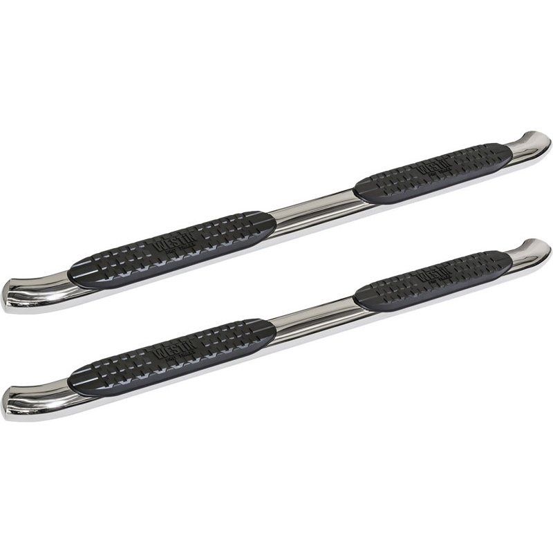 Westin PRO TRAXX Oval Nerf Bars 4 Polished Stainless Steel For 07 18 