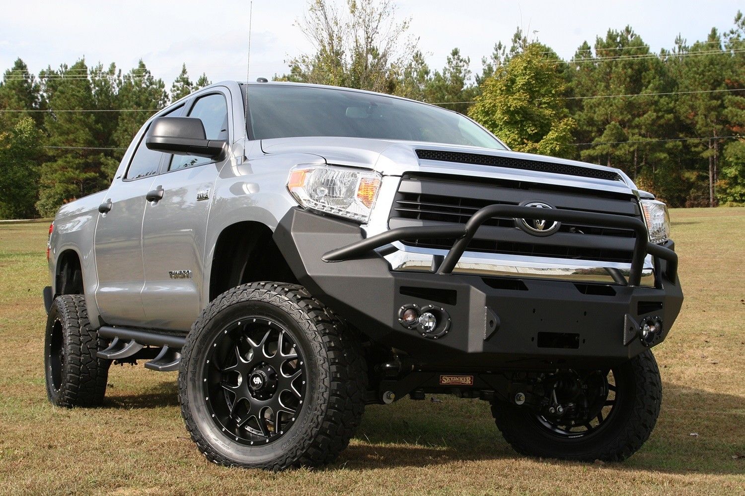 Fab Fours Premium Winch Front Bumper For 2014-2017 Toyota Tundra #TT14