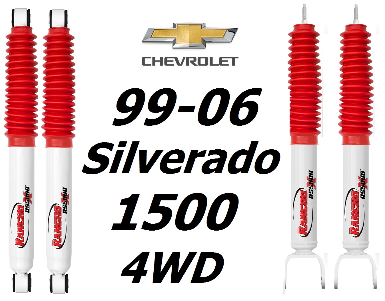 Chevy Silverado Rear Shocks