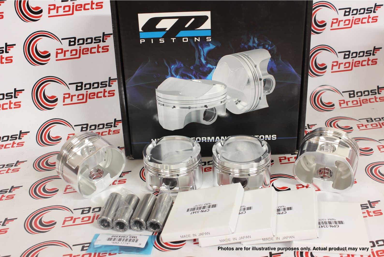 CP Pistons for Mini Cooper S Tritec 1.6L Bore 77mm 8.31 CR