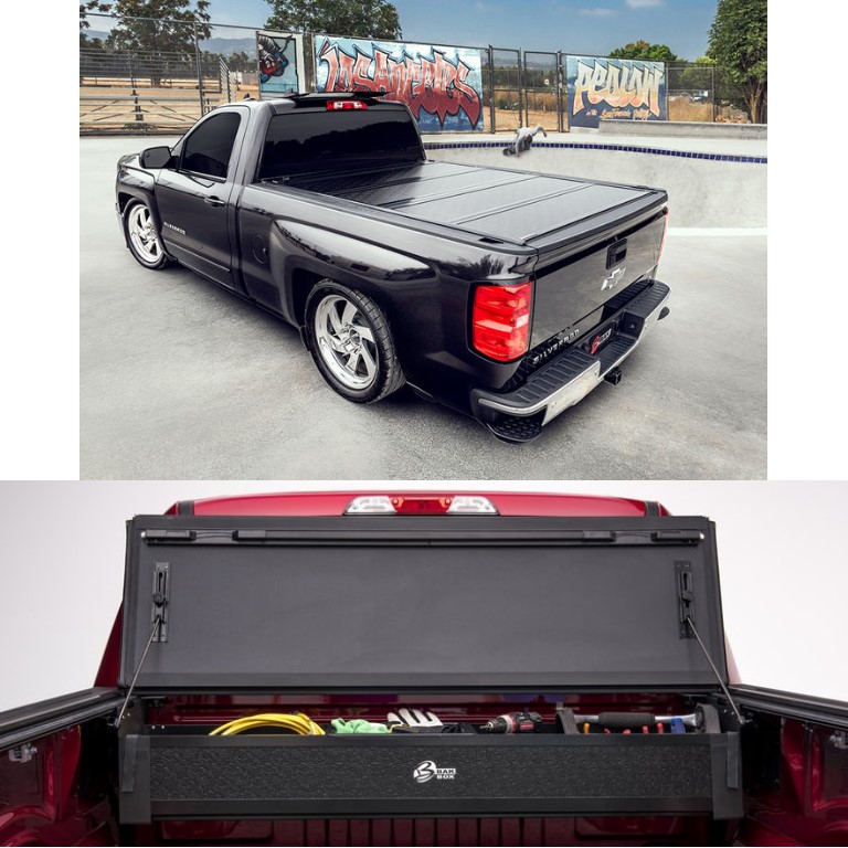 Bakflip G2 Truck Tonneau Cover W Storage Box For 15 18 Silverado 1500 5ft 8in Ebay