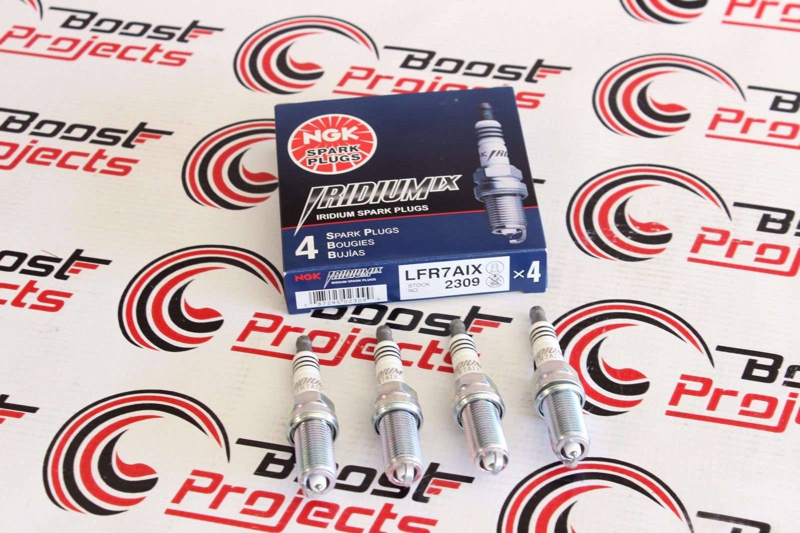NGK Spark Plugs LFR7AIX IX Iridium Plug Set of 4 2309 eBay