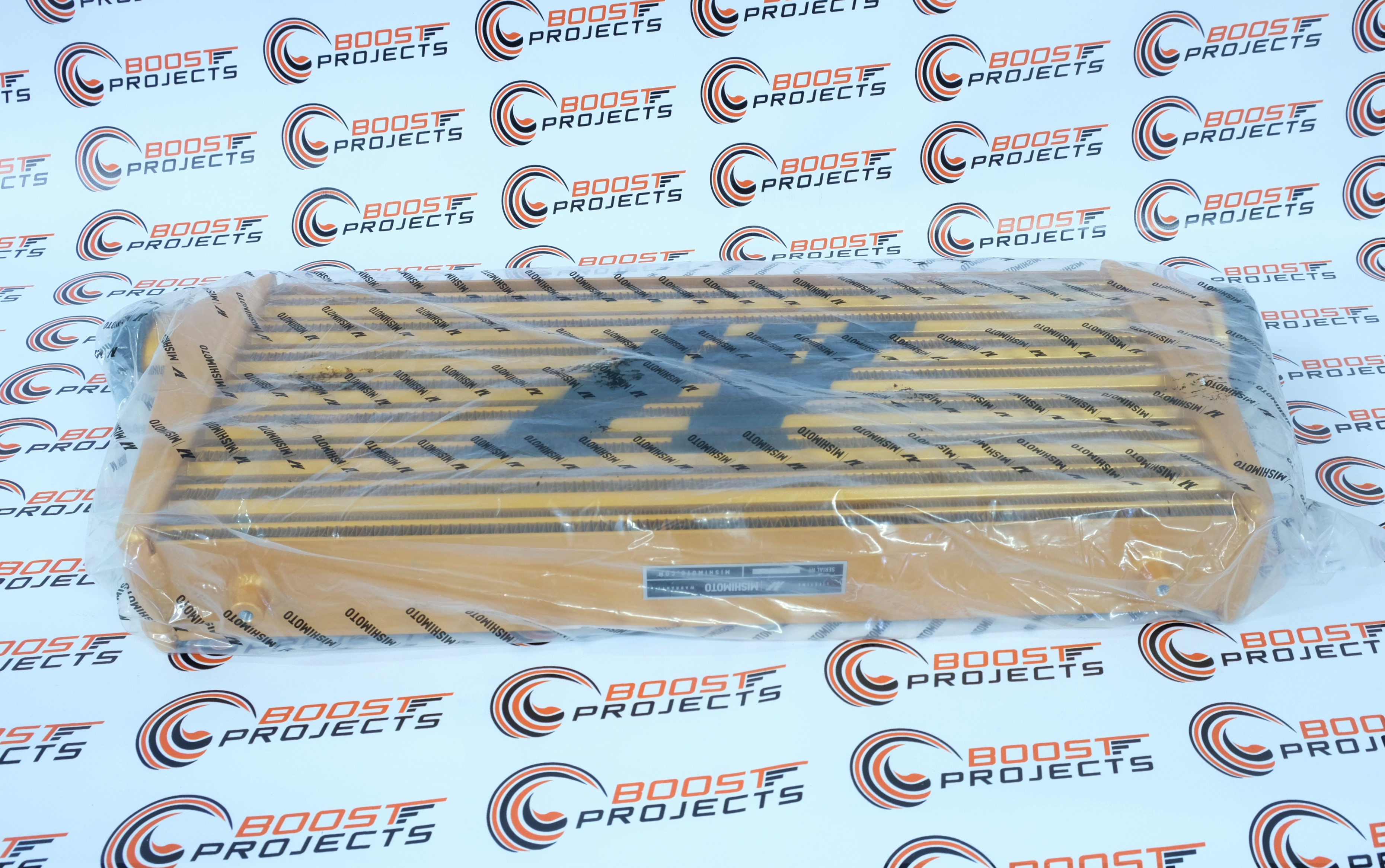 Mishimoto MMINT-UMG Universal Intercooler M-Line Eat Sleep Race Edition All Gold