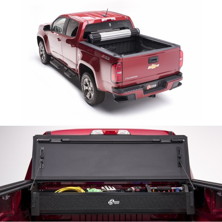 Bak Revolver X2 Truck Tonneau Cover W Storage Box For 15 19 Gmc Canyon 6ft Ebay