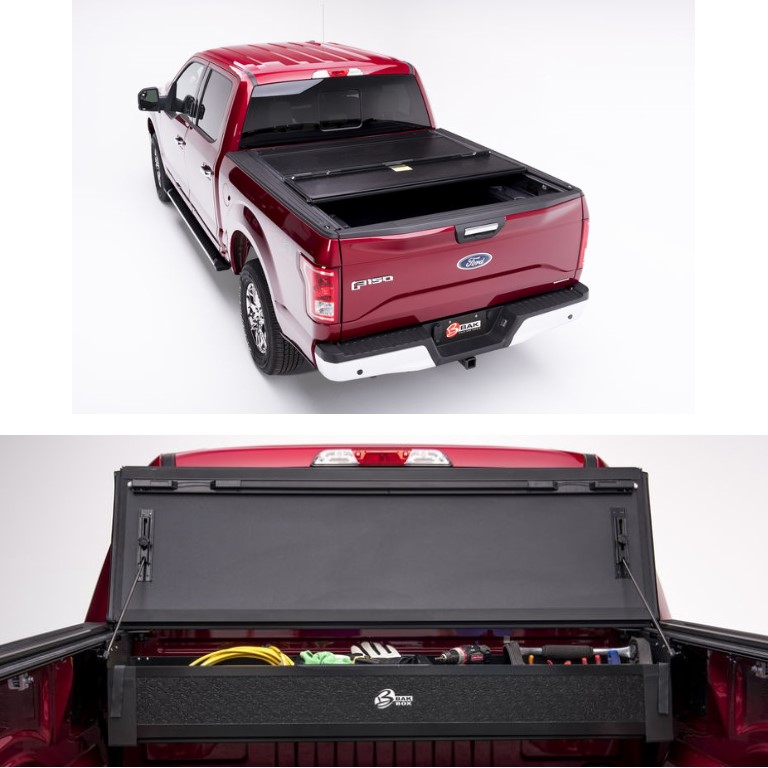 Bakflip F1 Truck Tonneau Cover W Storage Box For 08 16 Ford F 250 350 6ft 9in Ebay