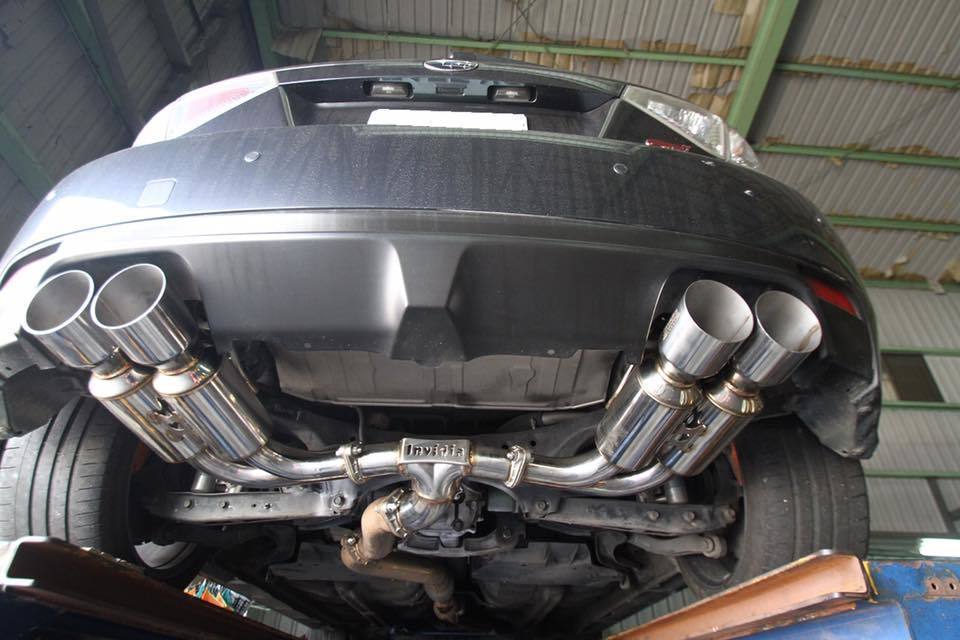 sti exhaust