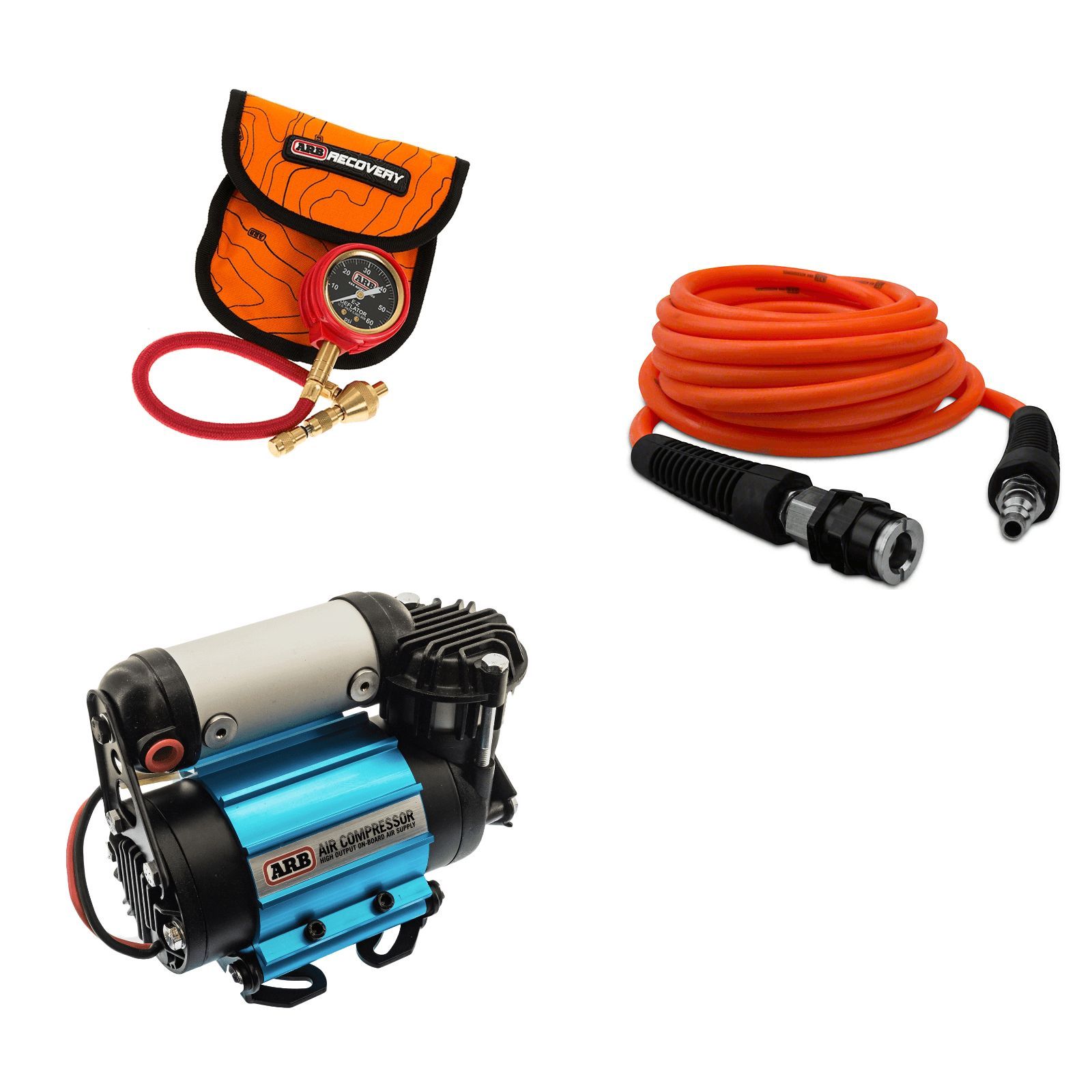 ARB Ultimate Wheeler Pack Hd Air Compressor & Pump Up Kit & EZ Tire