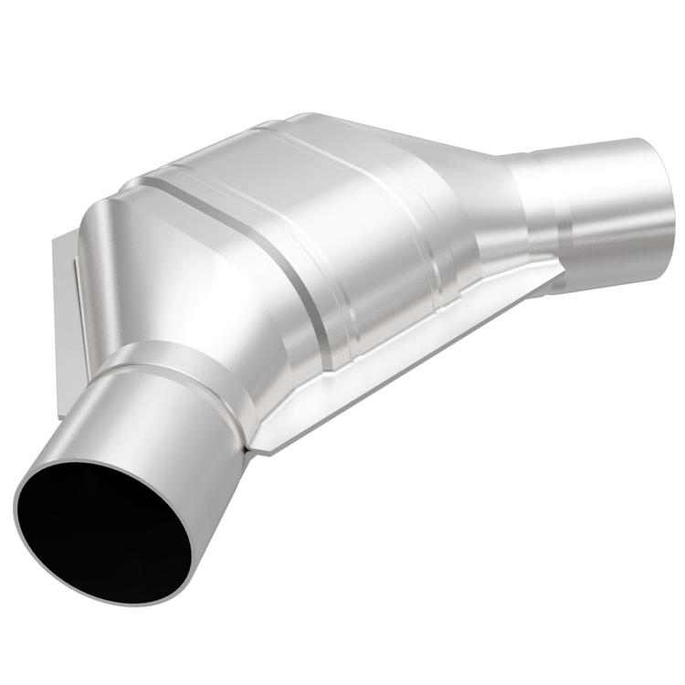 Magnaflow 94008 Universal High-Flow Catalytic Converter Oval 2/" In//Out Non-CA