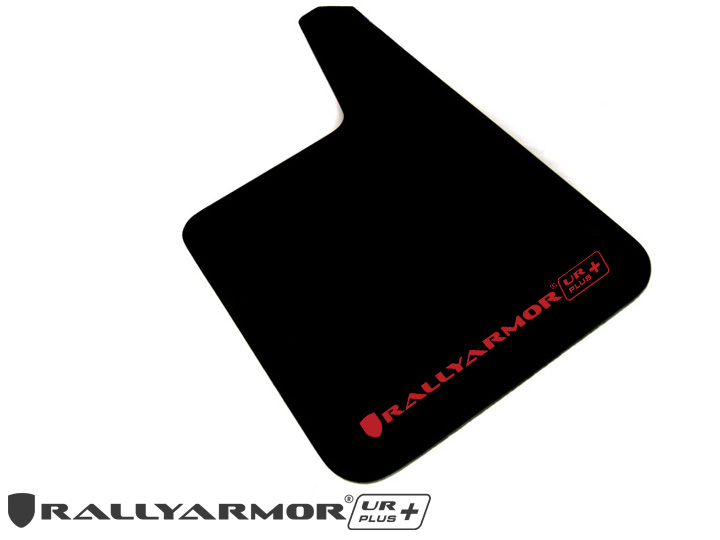 thumbnail image 2 of Rally Armor Universal Basic Plus Mud Flaps – Black With Red Logo – Set Of 4 For Car/Truck/SUV 2 of 6