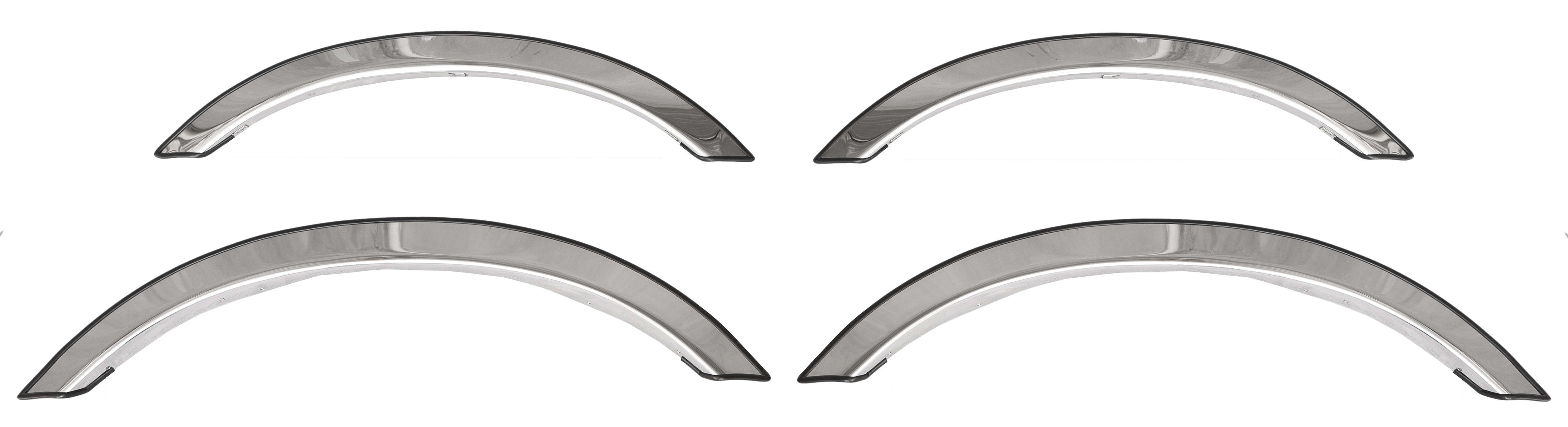 ICI CHE-051 Fender Trim Stainless Steel Full Fit for 2000-2006 Chevrolet Tahoe