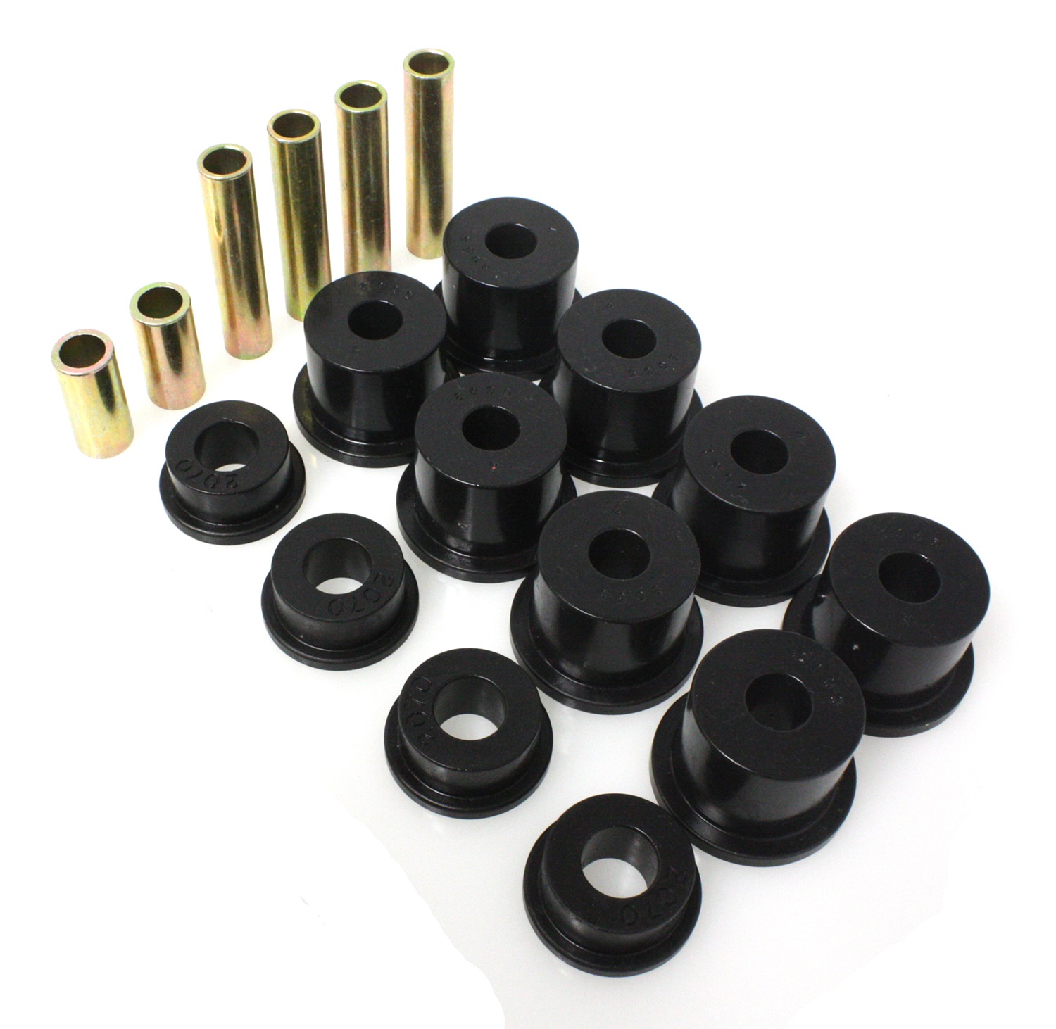Energy Suspension Leaf Spring Bushing Set Black Front for 8097 F250