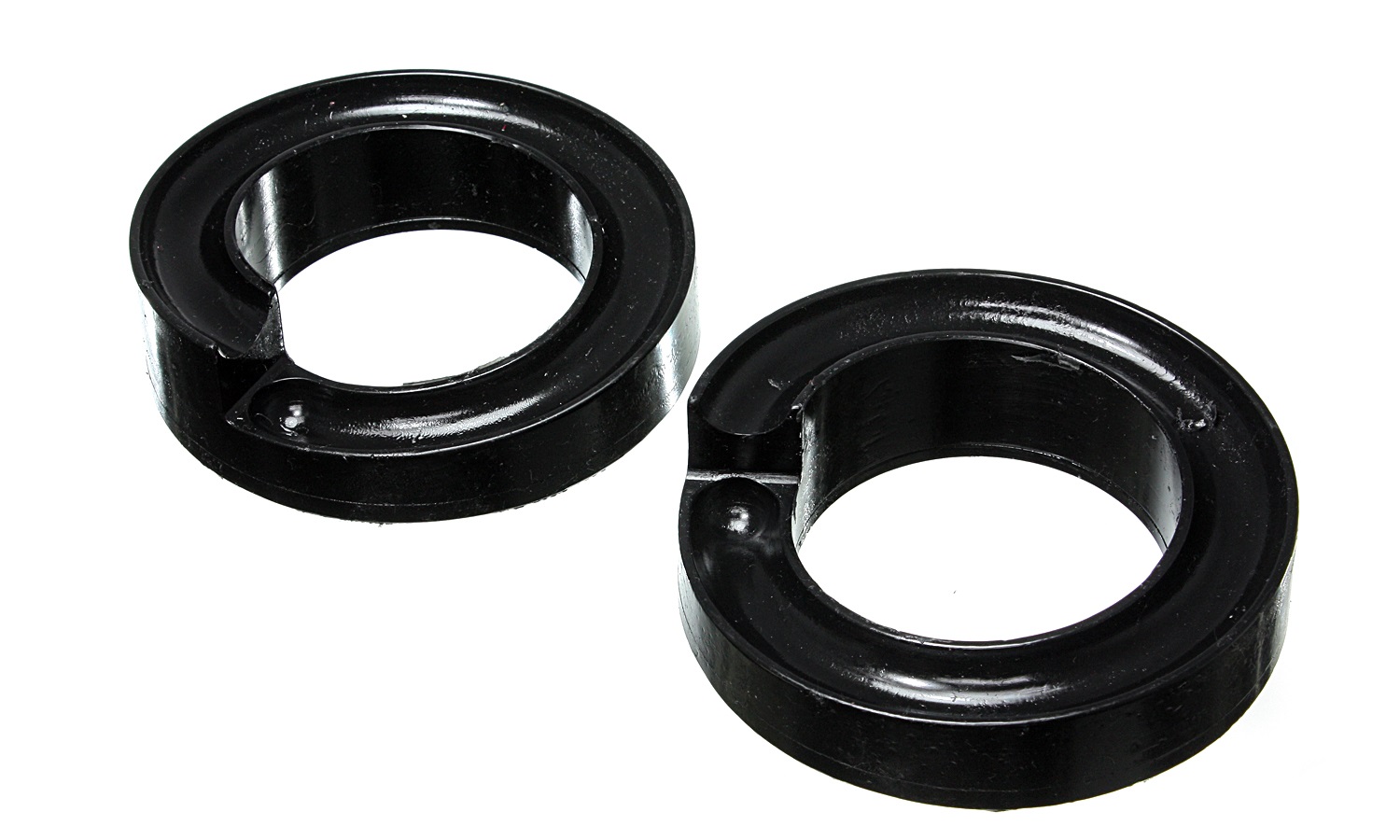 Energy Suspension Coil Spring Isolator Set Black for 0507 F250 Super