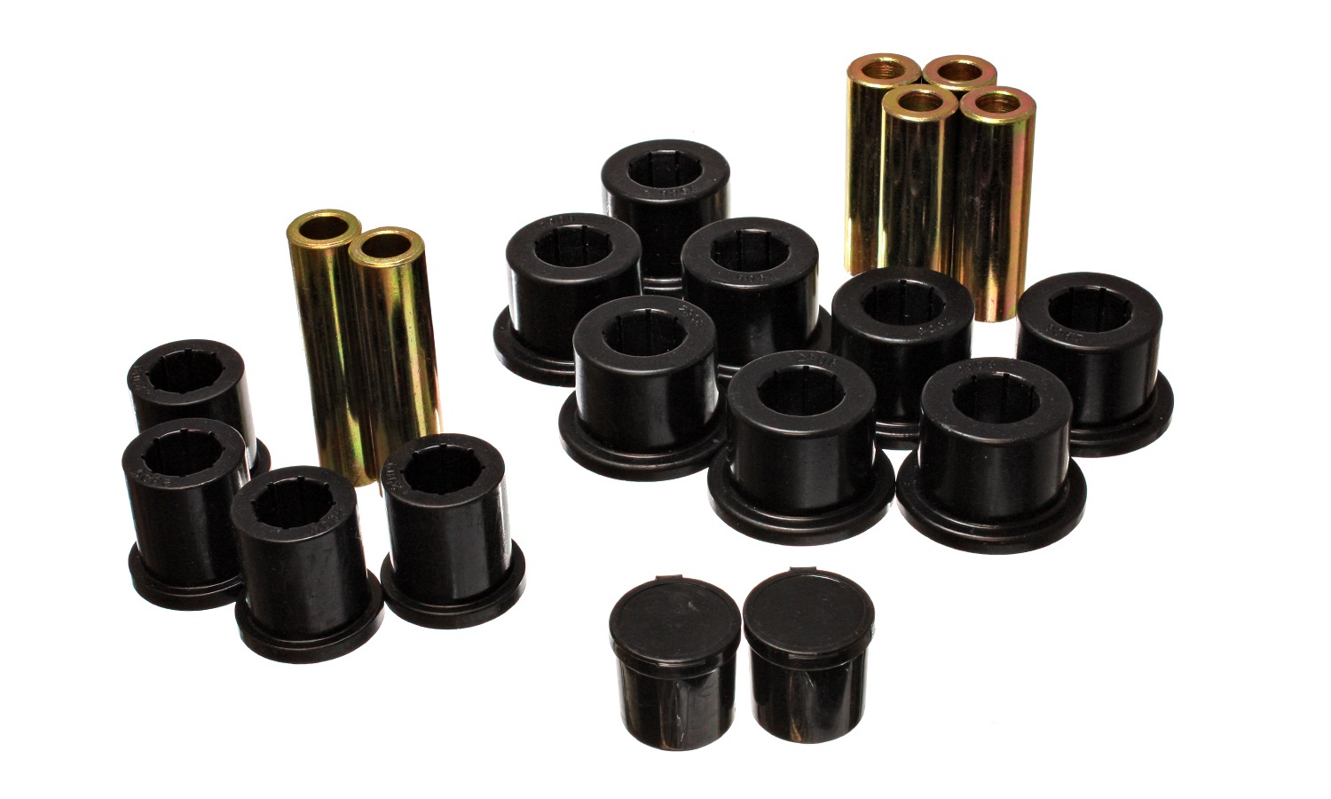 Energy Suspension Leaf Spring Bushing Set Black Rear for 06-08 Ram 1500 ...