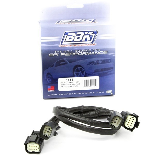 8 pin 24/" Front O2 Sensor Extension for 11-14 Ford Mustang V6 3.7L