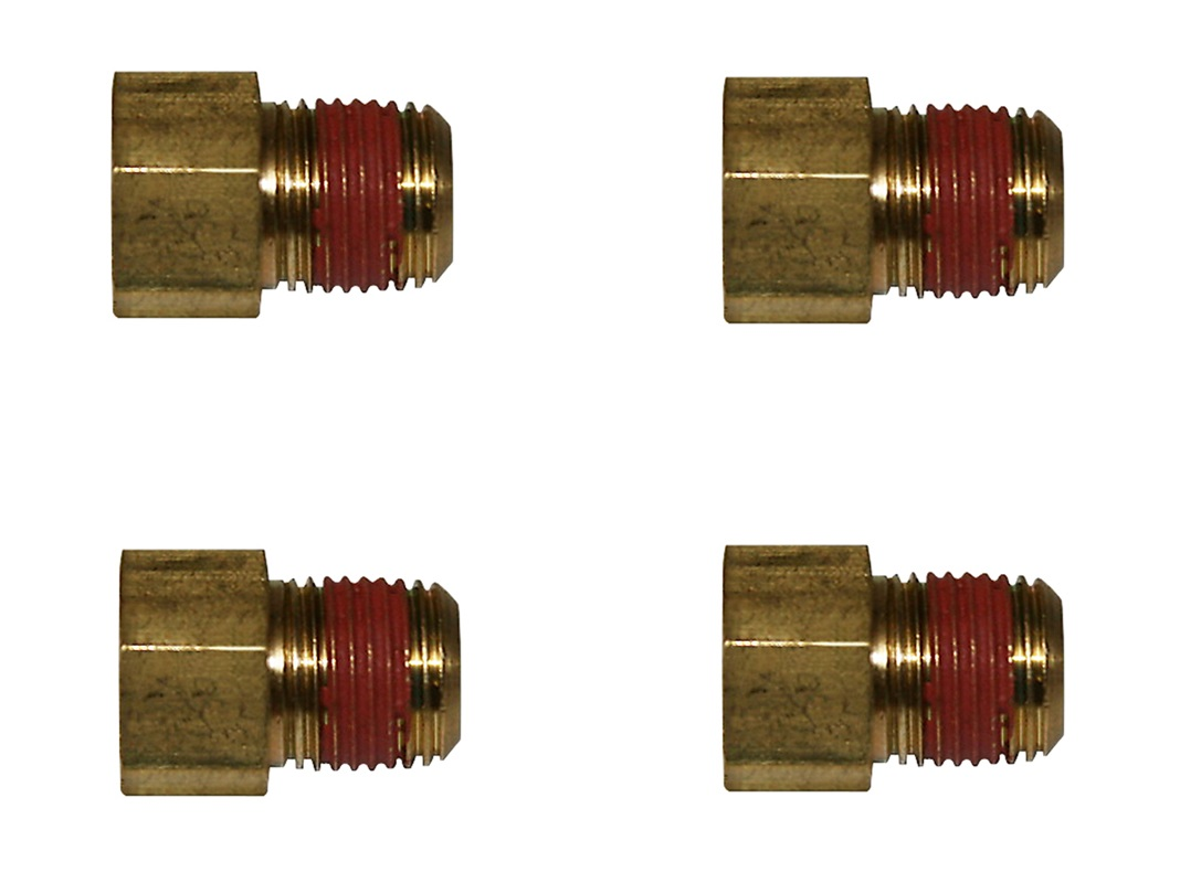 Wilwood Disc Brakes Set of 4 Brake Line Fittings and Adapter 3/824IF