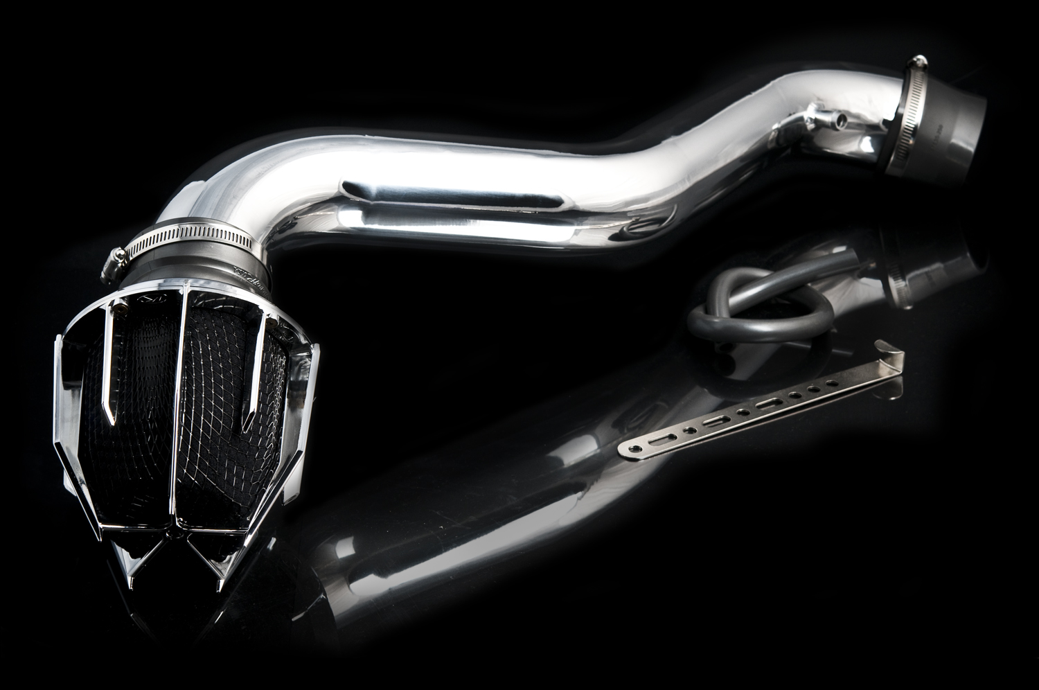 Weapon-R Dragon Air Intake System Cold Ram Kit For 90-93 Accord 4CYL
