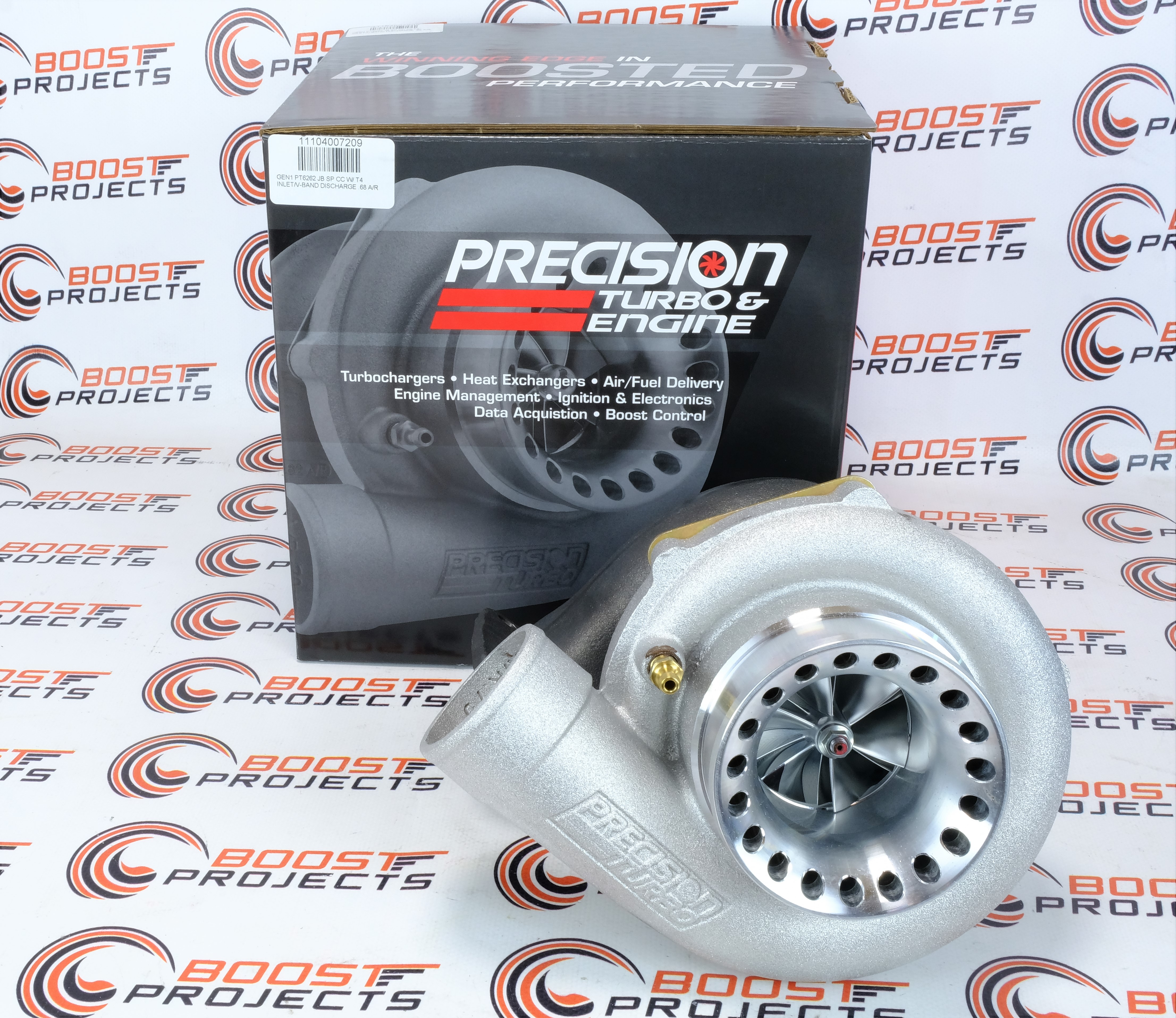 Precision Turbo SP CEA Billet 6262 Journal Bearing T4 .68 V