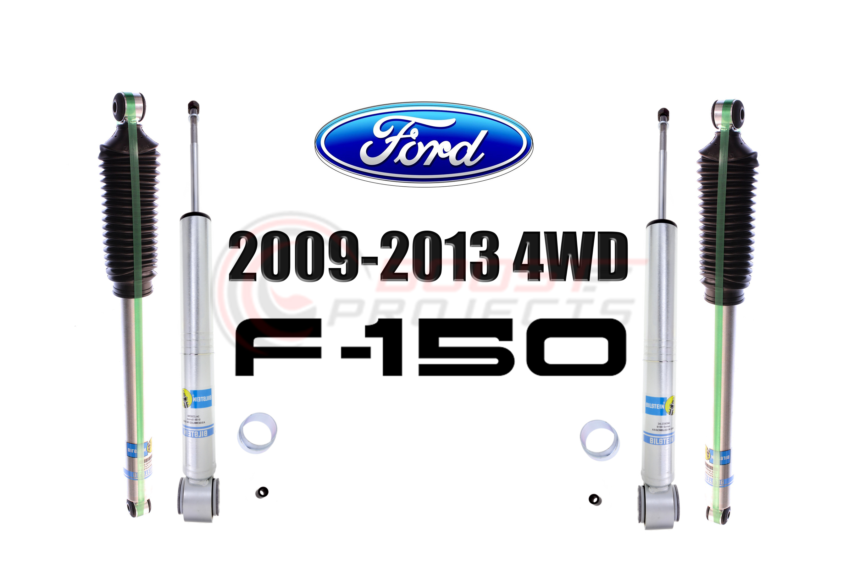 bilstein shocks and struts f150 stock height lifted