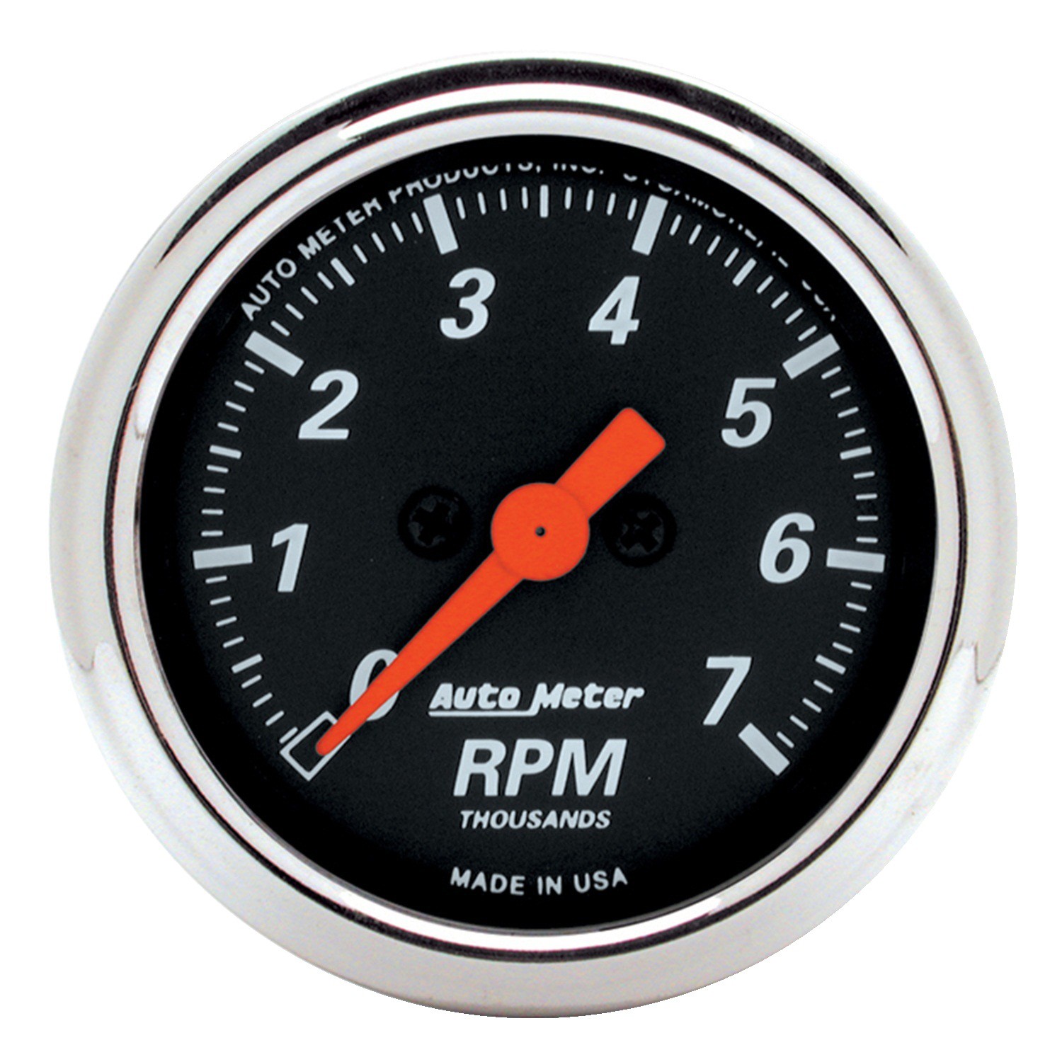 Auto Meter 21/16" InDash Tachometer 07,000 RPM Designer Black 1477