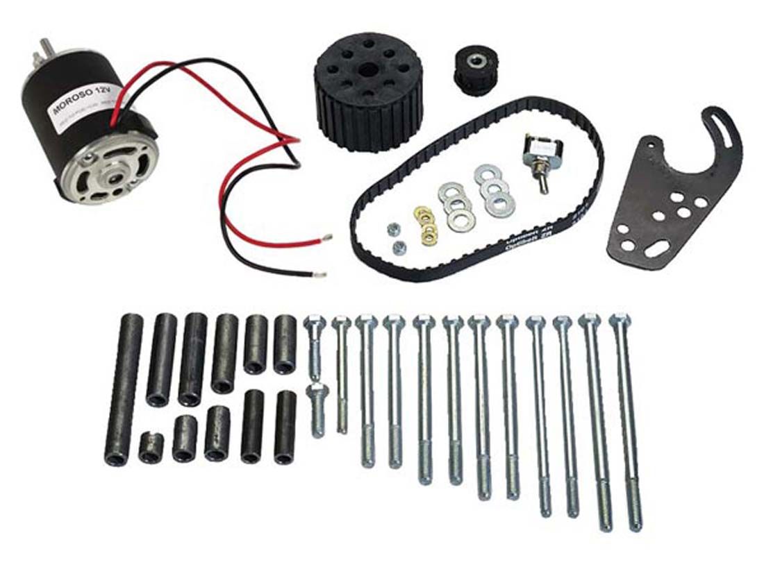 Moroso Electric Water Pump Drive Kit Incl 12 Volt Electric Motor