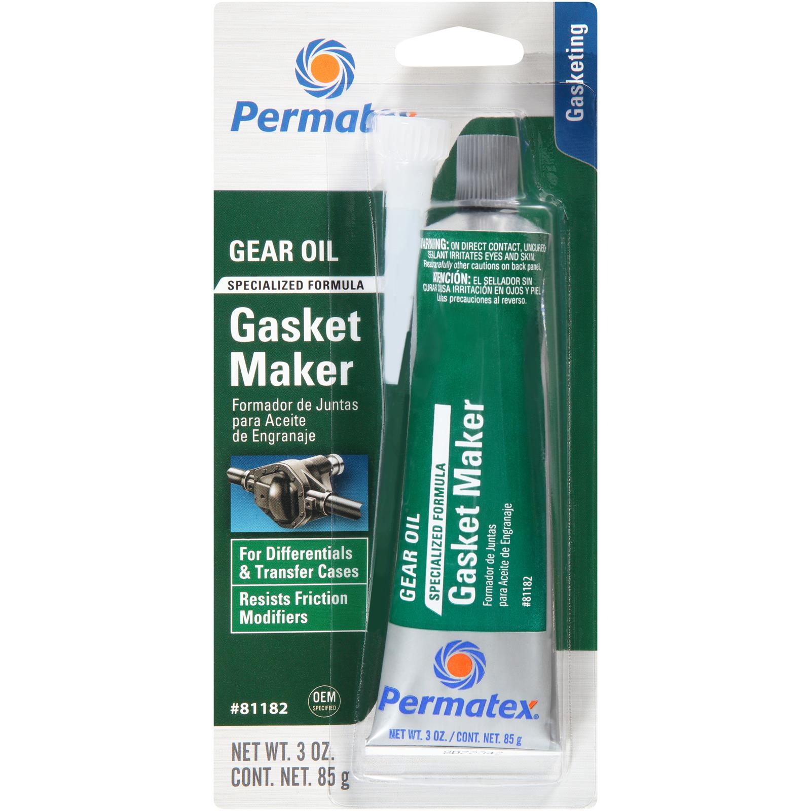 Permatex Gear Oil RTV Gasket Maker for Differentials & Transfer Cases