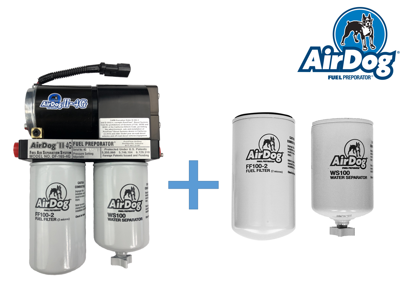 Airdog Fuel Lift Pump 165GPH w/ Extra Filter for 0418 Dodge Cummins 5.9L 6.7L eBay