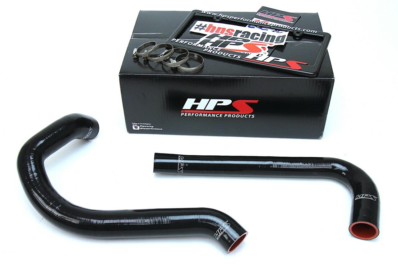 HPS Black Reinforced Silicone Radiator Hose Kit for 8795 Jeep Wrangler
