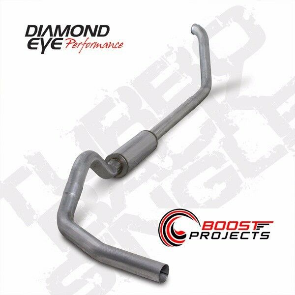 Diamond Eye 4" Aluminized Turbo-Back Exhaust Kit for 00-03 Ford 7.3L