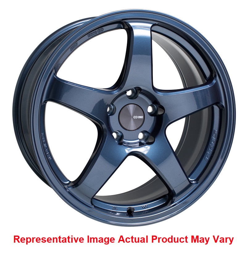 Enkei PF05 18x9.5 5x114.3 38 mm Inset 75.0 Bore Diameter Misty Blue