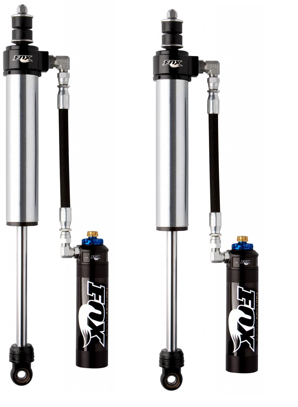 Fox 2 5 Factory Reservoir 0 1 5 Rear Shocks Pair For 03 21 4Runner 