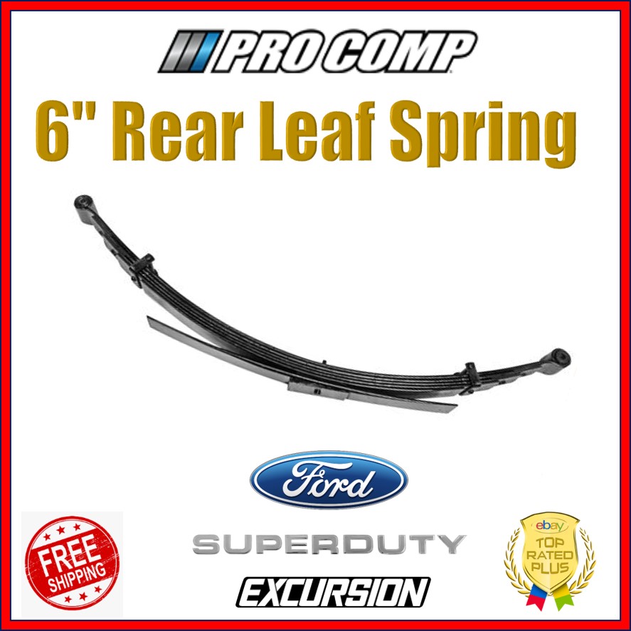 Pro Comp 6" Rear Leaf Spring For 9907 Ford F250 F350 / 0006