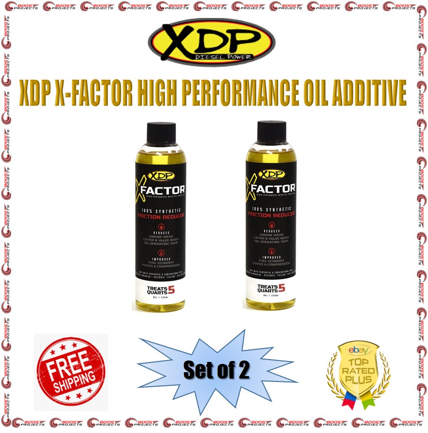 XDP X-Factor Oil Additive 8 oz Chevrolet GMC Silverado Sierra 2500HD 3500HD