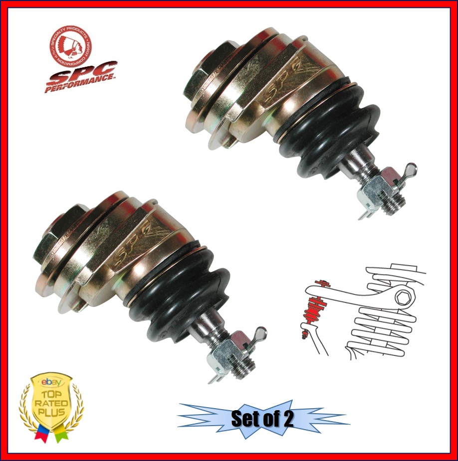 SPC 67340 Front Adjustable Camber Ball Joint Pair Acura CL Honda Accord