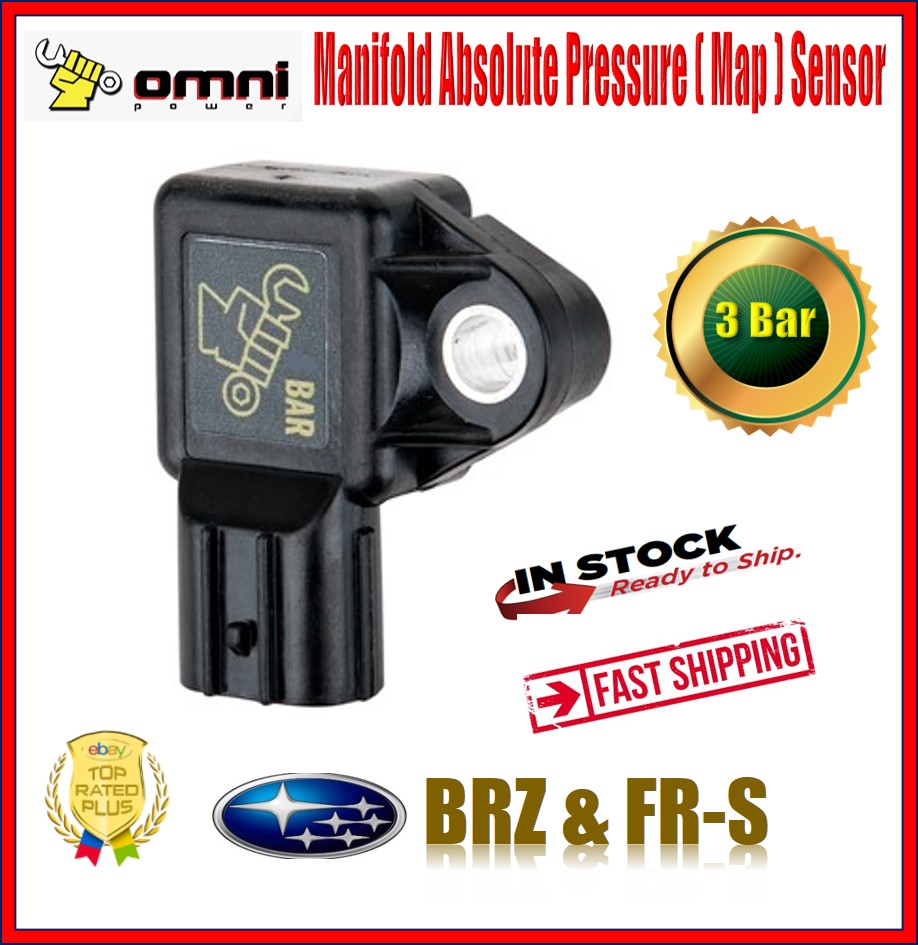 Omni Power 3 Bar MAP Sensor Black For Subaru BRZ / Scion FR-S FA20