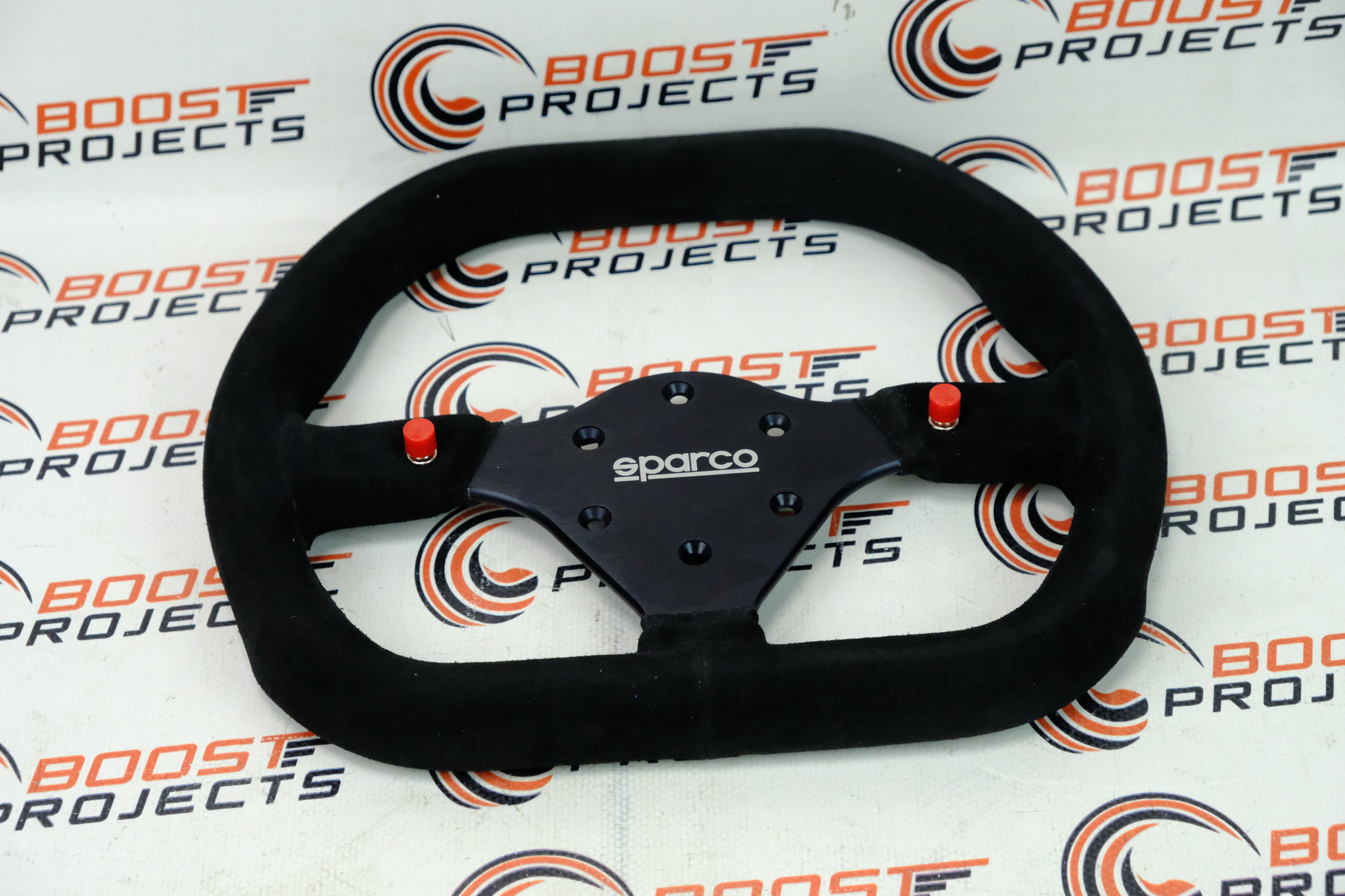 Sparco 015P310F2SN Suede Steering Wheel