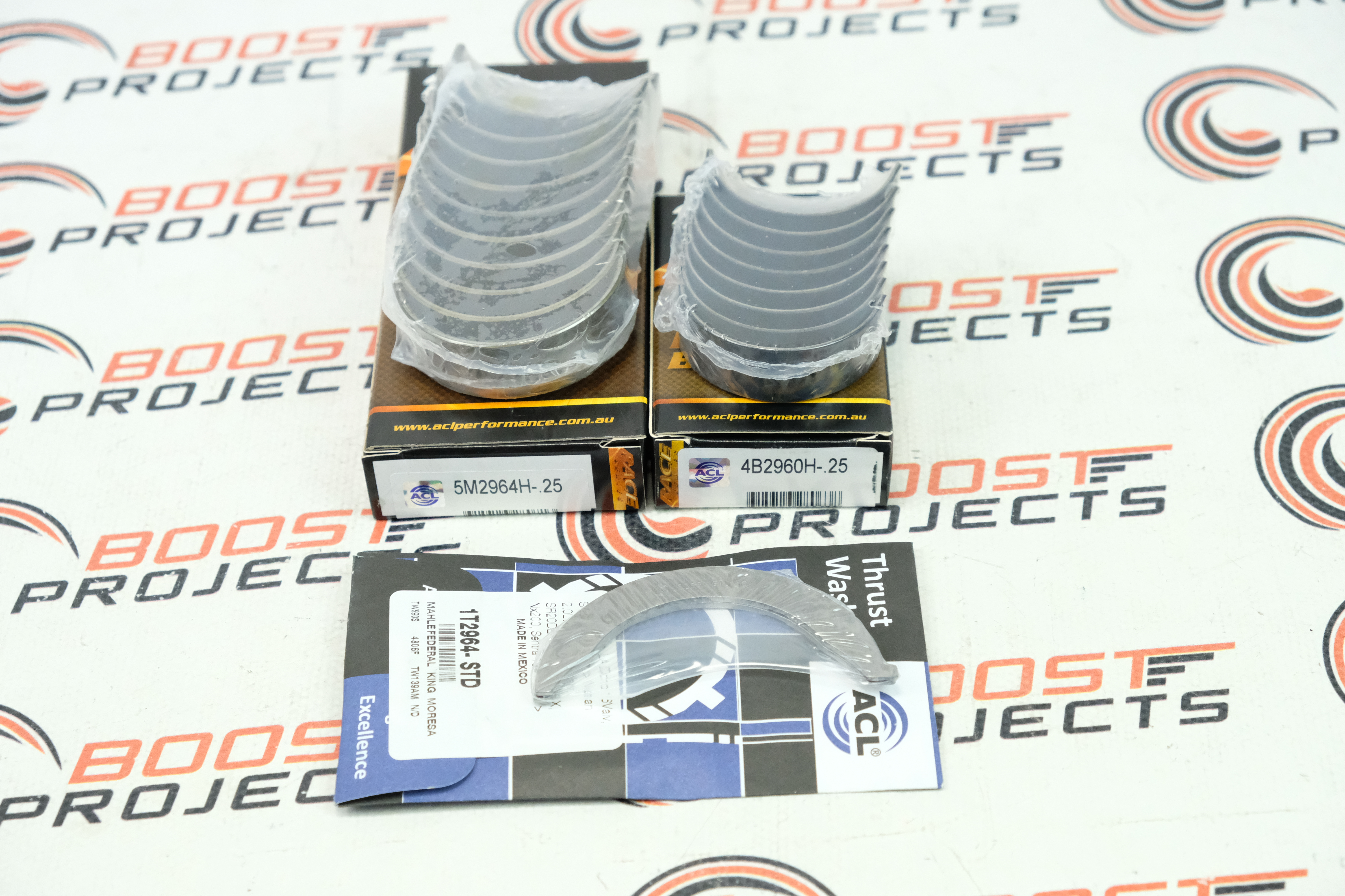 thumbnail image 2 of ACL 4B2960H-.25 Oversized Rod Bearing Set For Nissan SR20DE/DET - 0.25mm Oversize, 17mm Wide 2 of 10