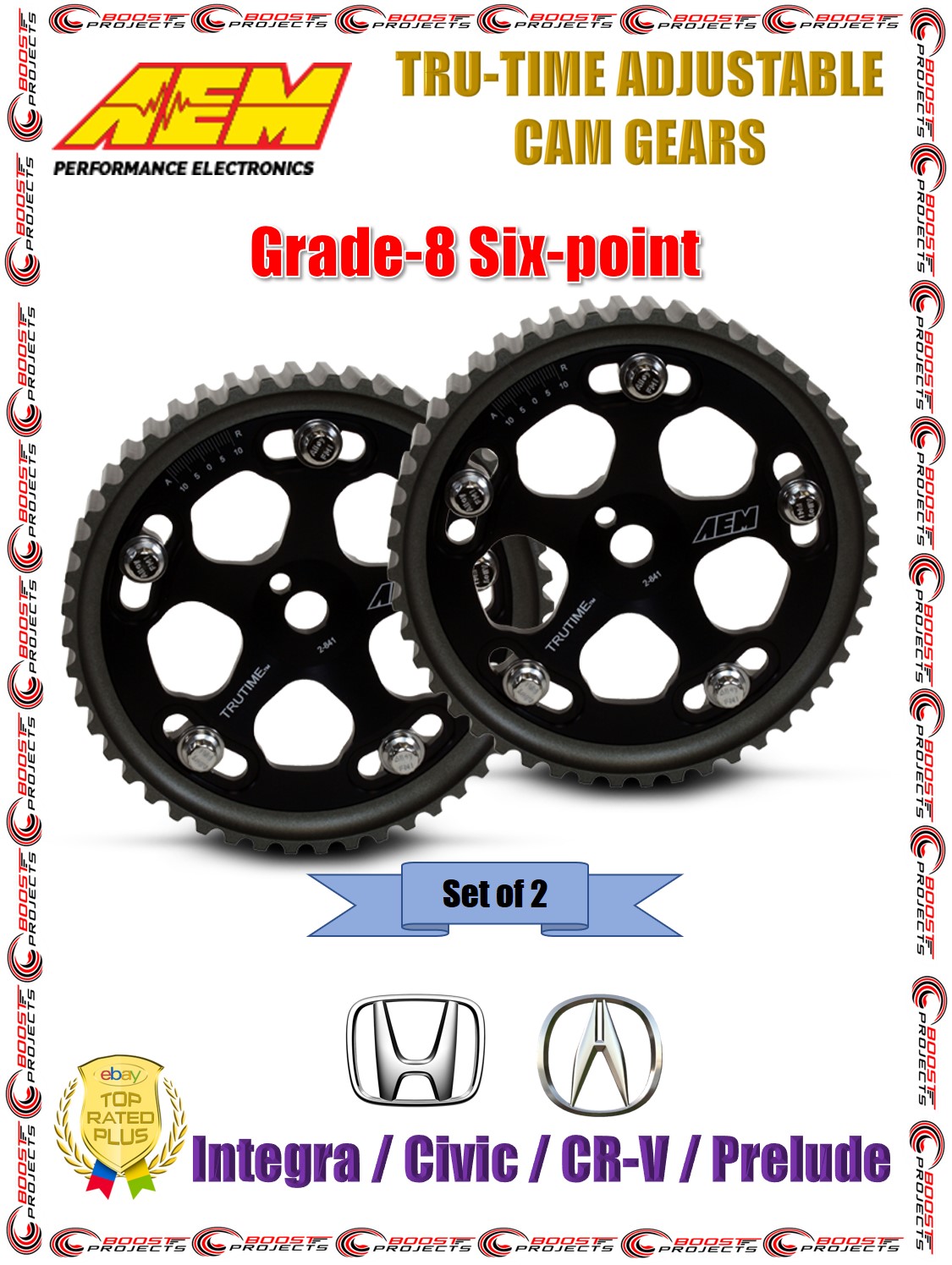 AEM Adjustable Cam Gear 23-802BK AEM Adjustable Cam Gear 23-802BK