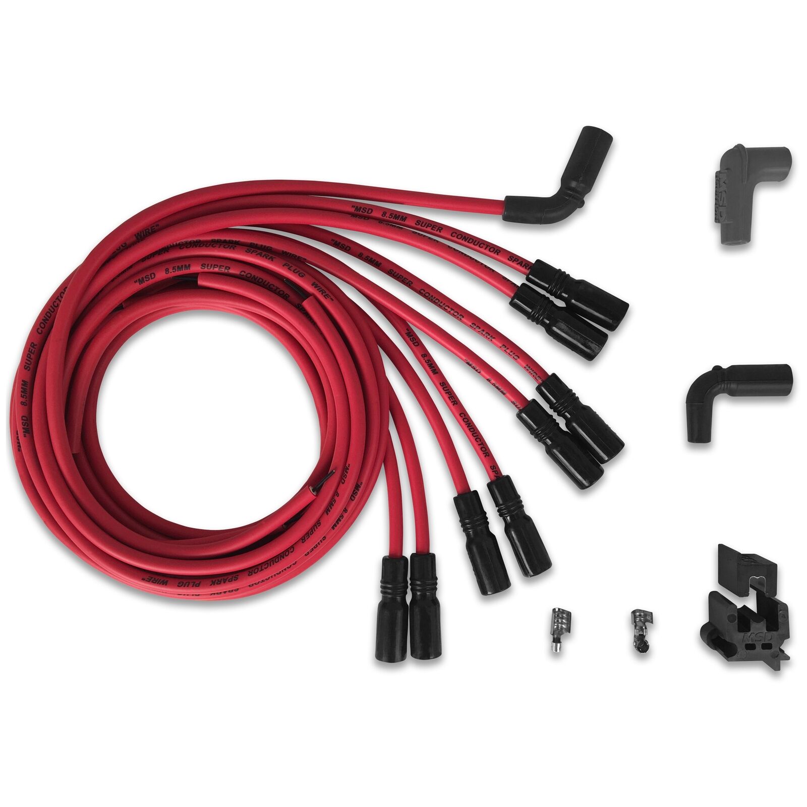 MSD Straight Plug Boots & Terminals - LT1 (Pair) MSD Straight Plug Boots & Terminals - LT1 (Pair)
