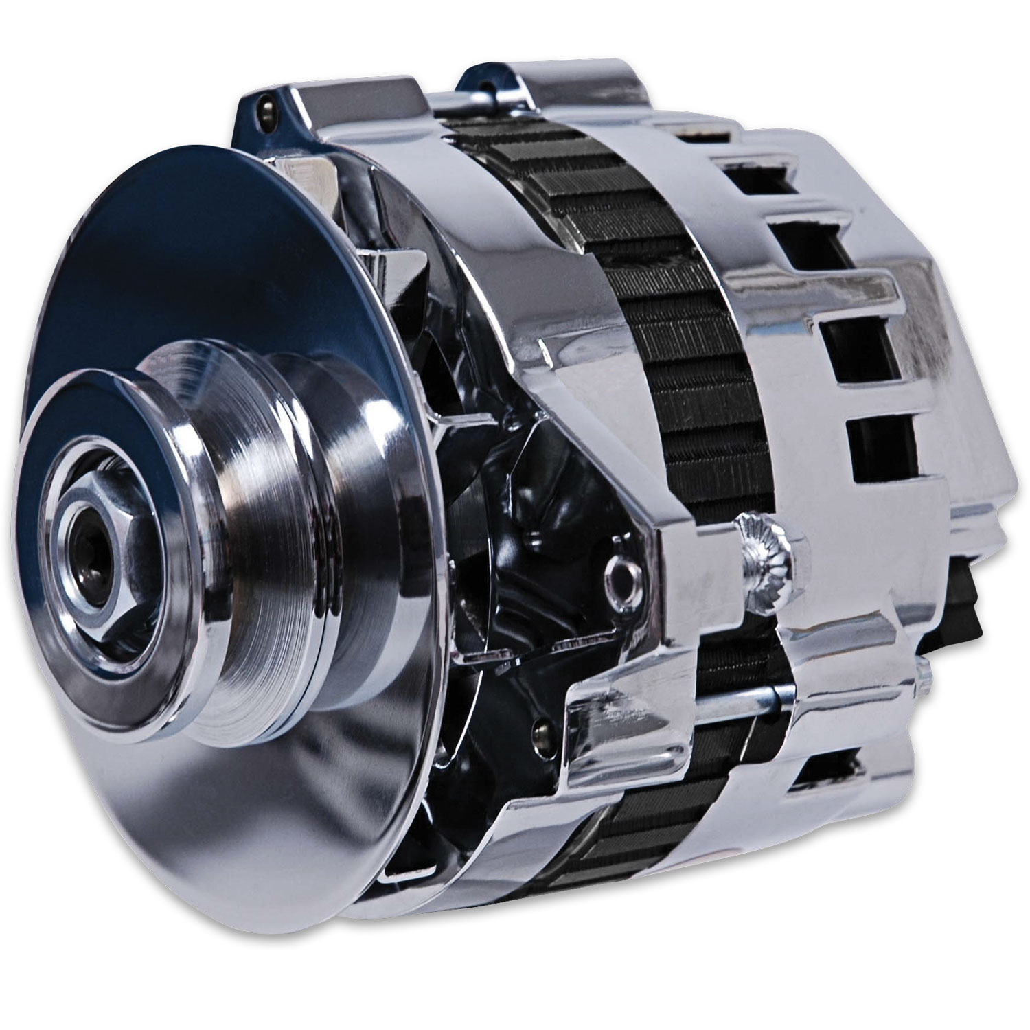MSD DynaForce Alternator - 160 Amp - Chrome