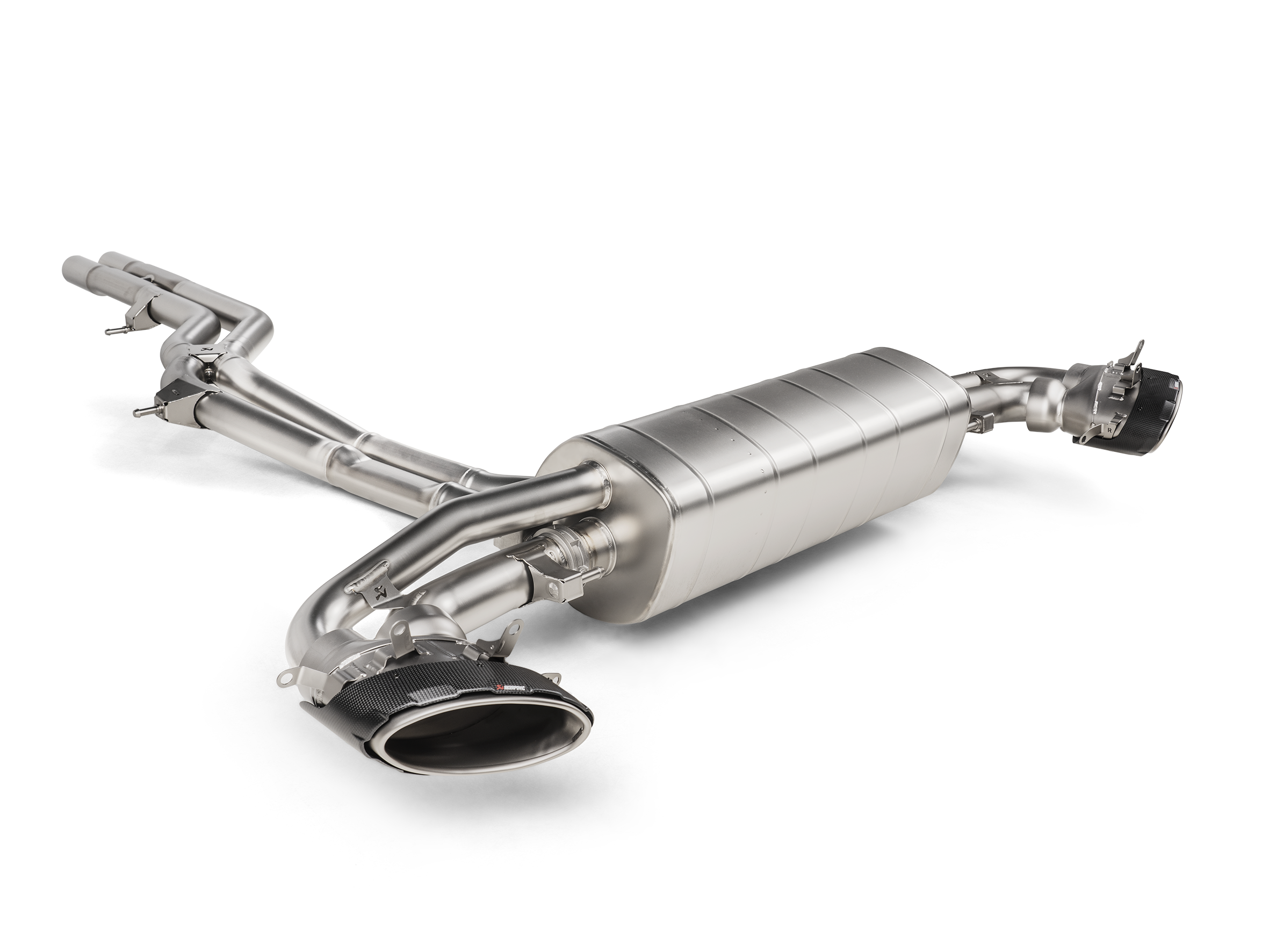 Akrapovic Evolution Line Cat-Back Exhaust For 2020-2024 Audi