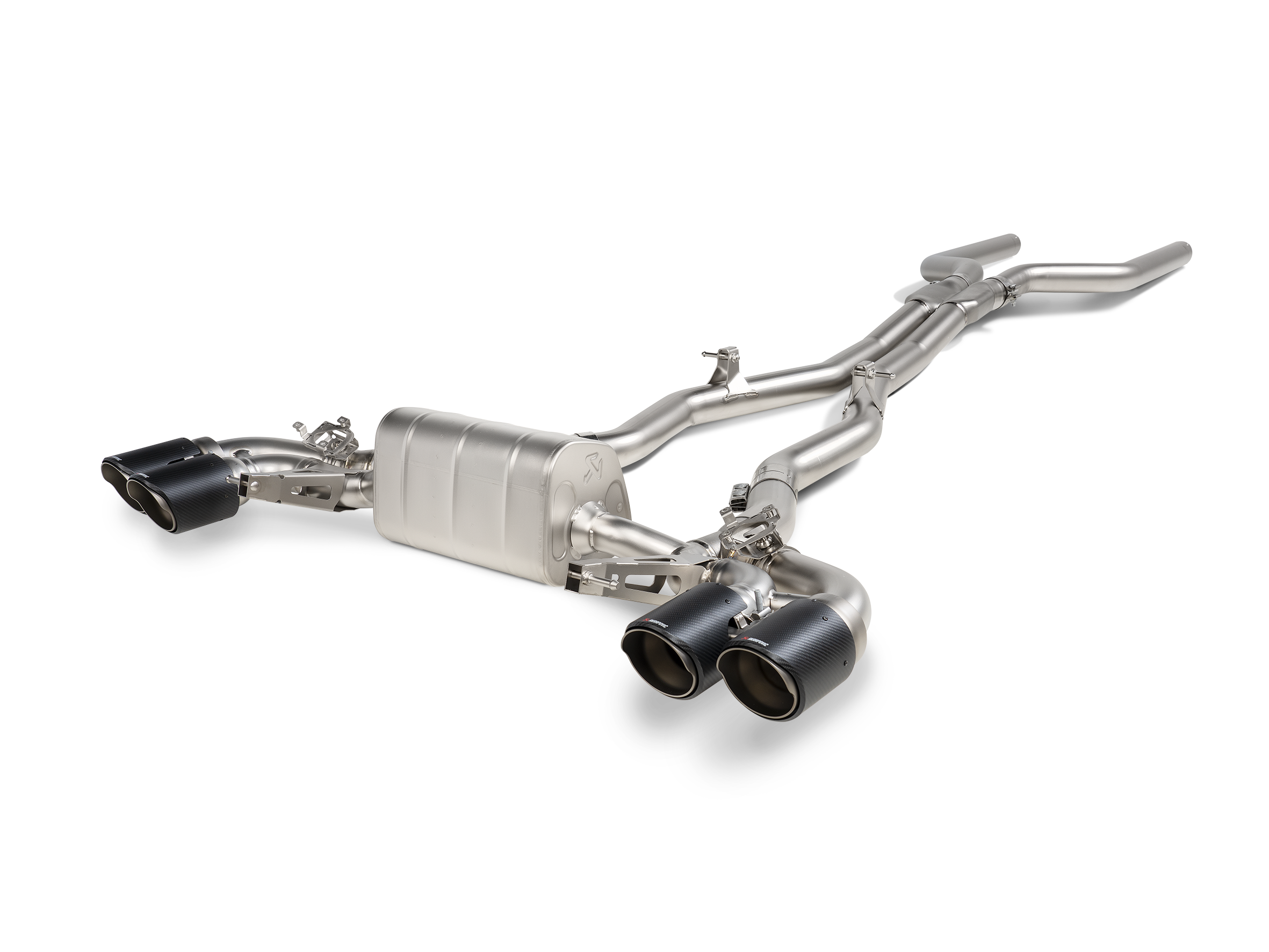 Akrapovic Evolution Line Cat-Back Exhaust For 20-24 BMW M8 Akrapovic Evolution Line Cat-Back Exhaust For 20-24 BMW M8