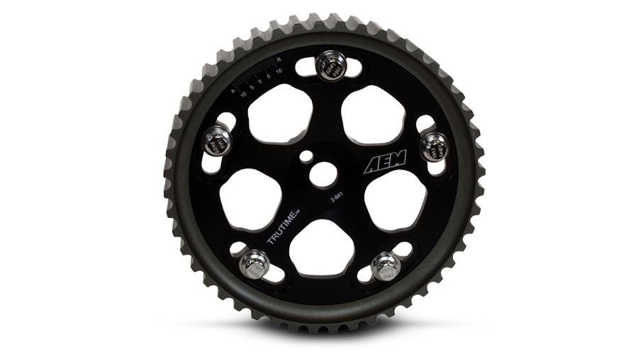 Aem 23-802BK Tru-Time Adjustable Cam Gear Honda Acura Integra Civic CR-V Prelude B18 B16 B20 H23