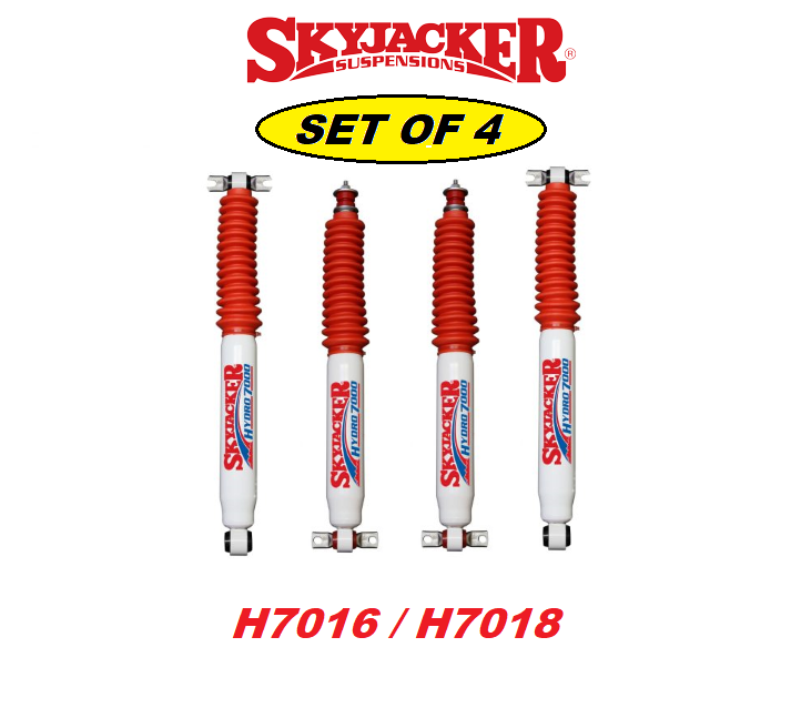 Skyjacker H7017 H7091 Shock Absorber Front Rear Dodge Ram 1500 2500 3500 4WD