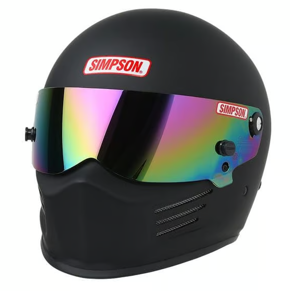 Simpson Racing SA2020 Bandit Racing Helmet Matte Black XXL 7200058
